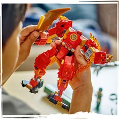 LEGO Ninjago 71808 Kaiův živelný ohnivý robot - rozbaleno