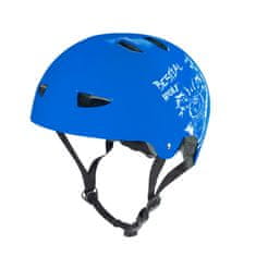 Bestial Wolf SKULLBLUE -B Casco azul talla grandE 8-a-99-aos