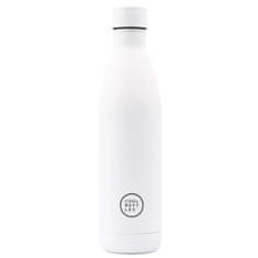 Cool Bottles Nerezová termolahev Mono třívrstvá 750 ml bílá