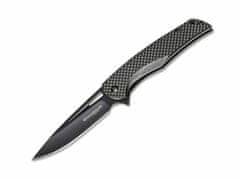 Magnum 01RY703 Black Carbon kapesní nůž 9 cm, celočerná, uhlíkové vlákno