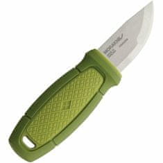 Morakniv 12633 Eldris Green nůž na krk 5,9 cm, zelená, polymer, plastové pouzdro, křesadlo 