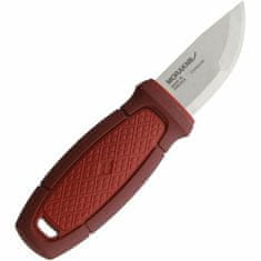 Morakniv 12630 Eldris Red nůž na krk 5,9 cm, červená, polymer, plastové pouzdro, křesadlo