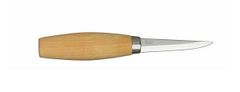 Morakniv 106-1600 Wood Carving 120 řezbářský nůž 6 cm, lakované březové dřevo, plastové pouzdro