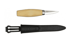 Morakniv 106-1600 Wood Carving 120 řezbářský nůž 6 cm, lakované březové dřevo, plastové pouzdro