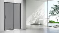 Arttec Posuvné sprchové dveře do niky SHADOW 116 - 120 x 195 cm šedé sklo