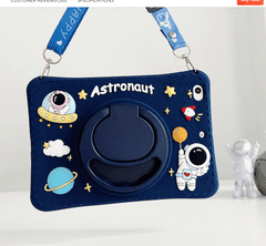 MXM Dětský obal na tablet s motivem astronauta pro Samsung Galaxy A8