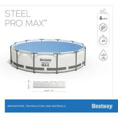 Bestway Bazén STEEL PRO MAX 366x76 cm + příslušenství 56416