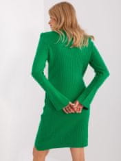 Badu Dámské svetrové šaty Godith zelená One size