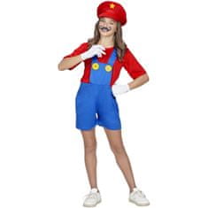 Widmann Dívčí kostým Super Mario, 128