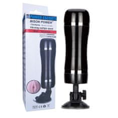 INTEREST Masturbátor-Bison Power-Vibrating Pussy Masturbator 7 rychlostí 28cm.