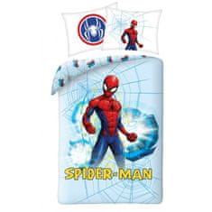 Halantex Oboustranné bavlněné povlečení SPIDERMAN, 140/200+70/90, SPM-01BL