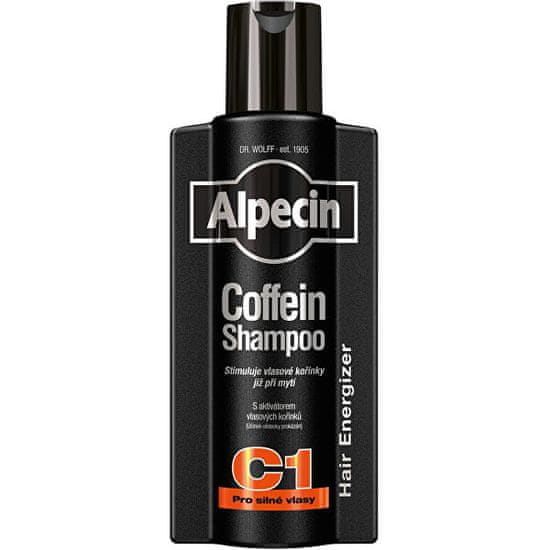 Alpecin Kofeinový šampon proti vypadávání vlasů C1 Black Edition (Coffein Shampoo) 375 ml