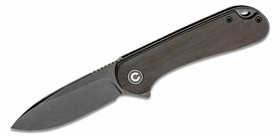 Civilight C907W Elementum Black kapesní nůž 7,5 cm, Black Stonewash, ebenové dřevo