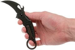 Fox Knives FX-599TiC FOX KARAMBIT FRAME LOCK WITH CARBON FIBER HANDLE CERAKOTE BLADE