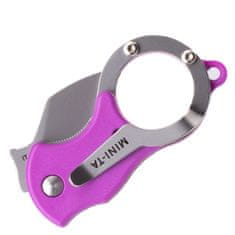 Fox Knives FX-536 P MINI-TA Pink malý kapesní nůž - karambit 2,5 cm, růžová, FRN