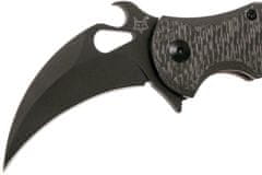 Fox Knives FX-599TiC FOX KARAMBIT FRAME LOCK WITH CARBON FIBER HANDLE CERAKOTE BLADE