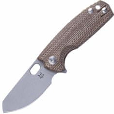 Fox Knives FX-608 MC BABY CORE malý kapesní nůž 6 cm, Stonewash, přírodní micarta