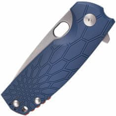 Fox Knives FX-604 BL CORE všestranný kapesní nůž 8 cm, Stonewash, modrá, FRN