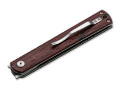 Böker Plus 01BO892 Nori Cocobolo kapesní nůž 7,5 cm, dřevo Cocobolo, spona