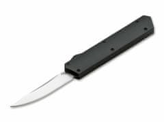 Böker Plus 06EX551 Kwaiken OTF Black automatický nůž 8,1 cm, černá, hliník, pouzdro