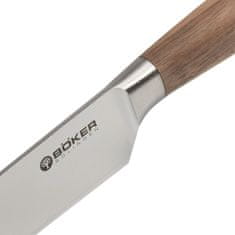 Böker Manufaktur 130760 Core Professional plátkovací kuchyňský nůž 20,7 cm, ořechové dřevo