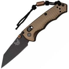 Benchmade 290BK-1 Full Immunity Burnt Bronze kapesní nůž 6,3 cm, bronzová, hliník