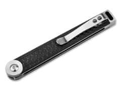 Böker Plus 01BO383 KAIZEN CARBON FIBER kapesní nůž 7,5 cm, uhlíkové vlákno, spona