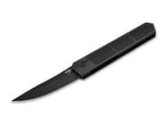 Böker Plus 01BO474 Kwaiken Grip Auto Black automatický nůž 8,5 cm, černá, hliník, spona