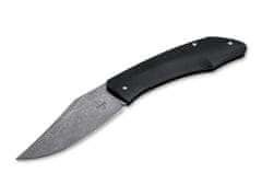 Böker Plus 01BO499 SAMOSAUR kapesní nůž 8,7 cm, Stonewash, černá, G10, nylonové pouzdro