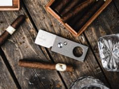 Böker Plus 01BO513 CIGAR CUTTER kapesní nůž s ořezávačem cigaret 3,4 cm, titan