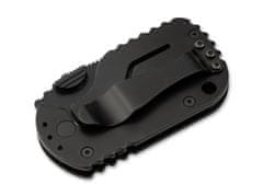 Böker Plus 01BO526 Subcom 2.0 All Black malý kapesní nůž 5,8 cm, celočerná, Zytel, spona