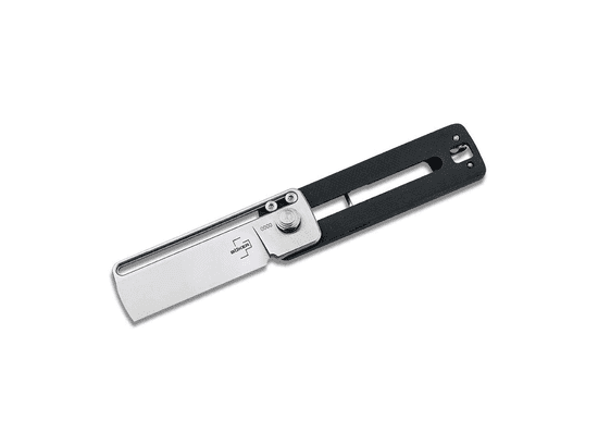 Böker Plus 01BO556 S-RAIL kapesní nůž 5,1 cm, černá, G10, spona