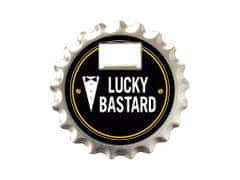 Nekupto Lucky Bastard Otvírák na pivo, podtácek