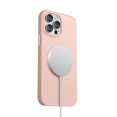 UNIQ UNIQ Lino Hue silikonový kryt iPhone 13 Růžová