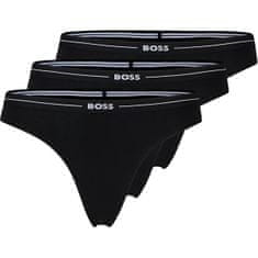 Hugo Boss 3 PACK - dámské kalhotky BOSS Brief 50510016-001 (Velikost M)