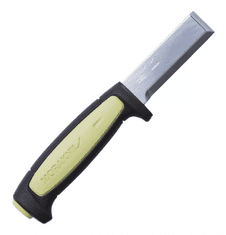 Morakniv 12440 Chisel řezbářský nůž 7,5 cm, černá, zelená, TPE, plastové pouzdro