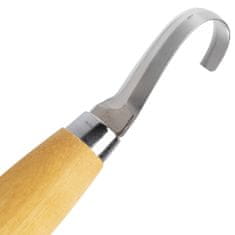 Morakniv 13444 Hook Knife 164 LeftNarrow řezbářský nůž pro leváky 5,5cm, březové dřevo, bez pouzdra