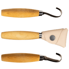 Morakniv 13386 Hook Knife 164 Left Narrow Curve, Leather Sheath, 1Pc / Box