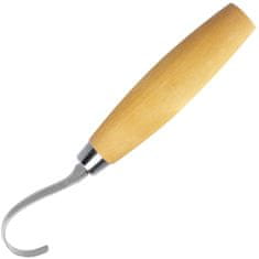 Morakniv 13444 Hook Knife 164 LeftNarrow řezbářský nůž pro leváky 5,5cm, březové dřevo, bez pouzdra