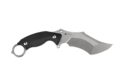 Ruike F181-B všestranný pevný nůž 11,5 cm, Stonewash, černá, G10, plastové pouzdro