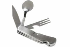 KA-BAR® KB-1300 Hobo skládací přenosný příbor (vidlička, nůž, lžíce), ocel, nylonové pouzdro