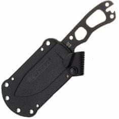 KA-BAR® KB-BK11 Becker Necker nůž na krk 8,6 cm, černá, celoocelový, pouzdro plast, šňůrka