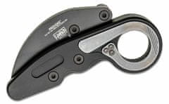 CRKT CR-4040V PROVOKE VEFF SERRATIONS kapesní nůž - karambit 6 cm, černá, hliník