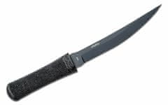 CRKT CR-2907K HISSATSU BLACK taktický nůž 18 cm, celočerná, GFN, guma, pouzdro