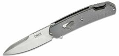 CRKT CR-K540GXP BONA FIDE SILVER kapesní nůž 9 cm, šedá, hliník