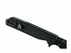 CRKT CR-3802K LCK + BLACKOUT kapesní nůž s asistencí 8,2 cm, celočerná, FRN