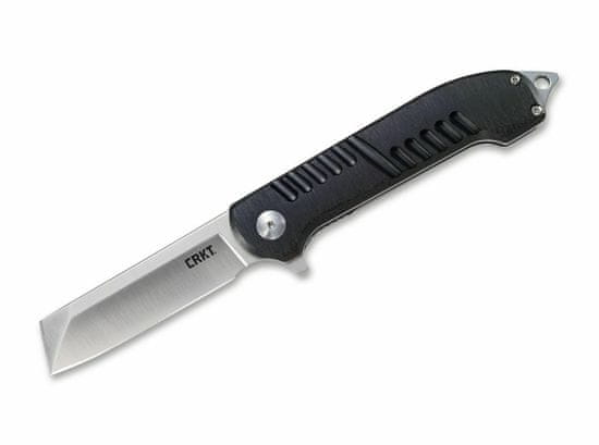 CRKT CR-4031 RAZEL GT BLACK kapesní nůž s asistencí 7,7 cm, černá, hliník, rozbíječ skla