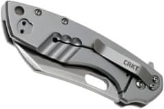 CRKT CR-5315 PILAR LARGE SILVER kapesní nůž 6,8 cm, celoocelový