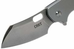 CRKT CR-5315 PILAR LARGE SILVER kapesní nůž 6,8 cm, celoocelový