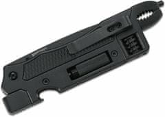 CRKT CR-7051 SEPTIMO MULTI-TOOL multifunkční kapesní nůž 7,3 cm, celočerná, hliník, GFN